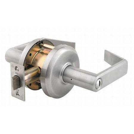 Dormakaba Dormakaba Commercial Hardware Sierra Privacy Lock, 2-3/4in Backset and ASA Strike Satin Chrome QCL240E626